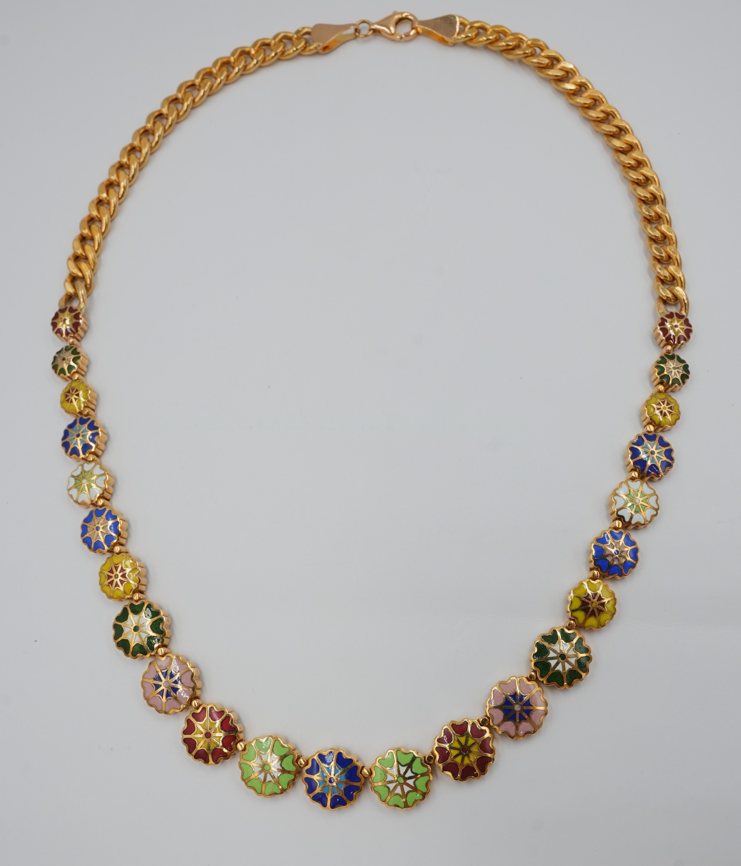 Medallion Mena Necklace