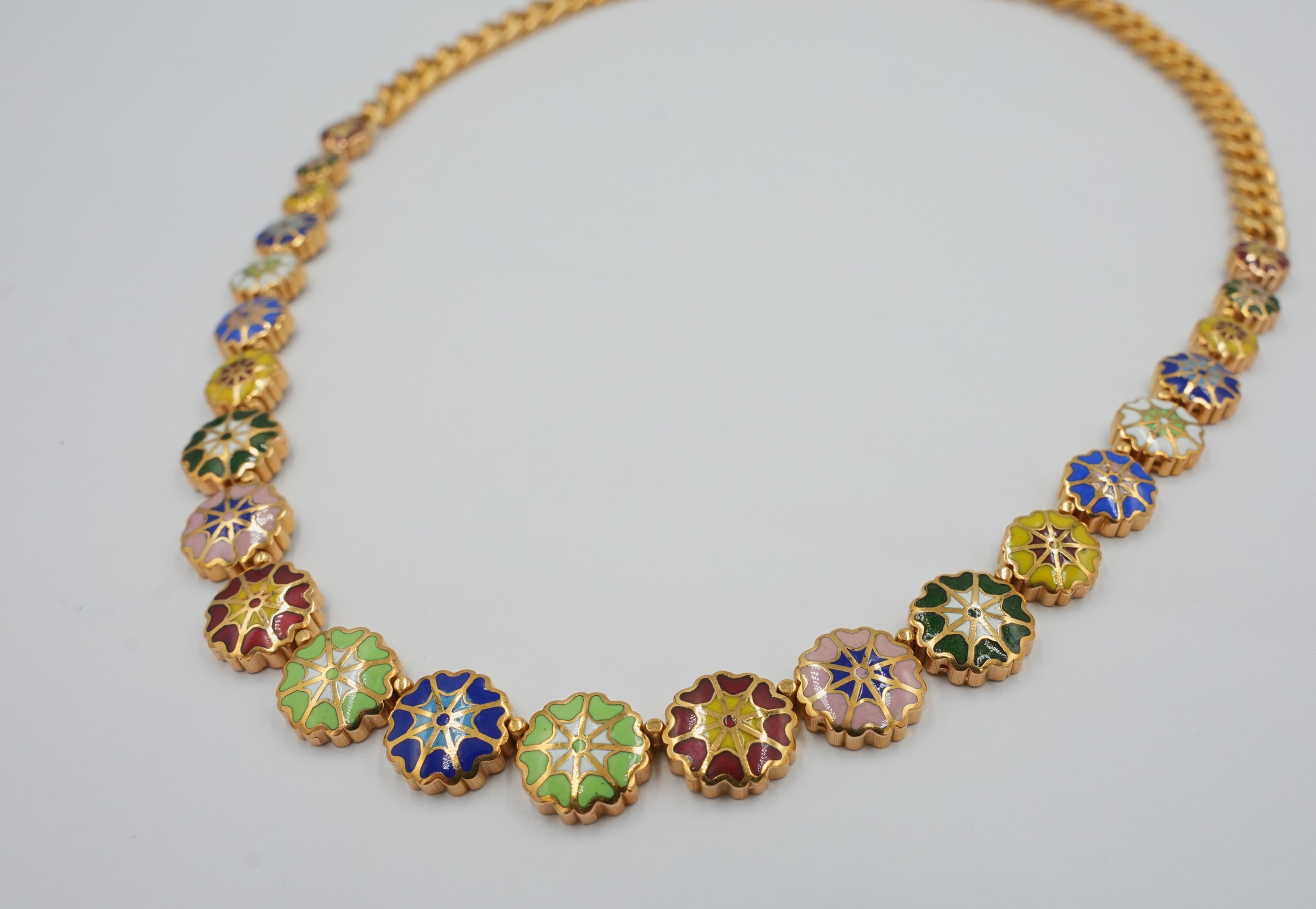 Medallion Mena Necklace