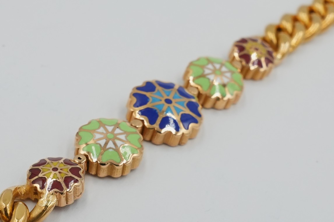 Mena Medallion Bracelet