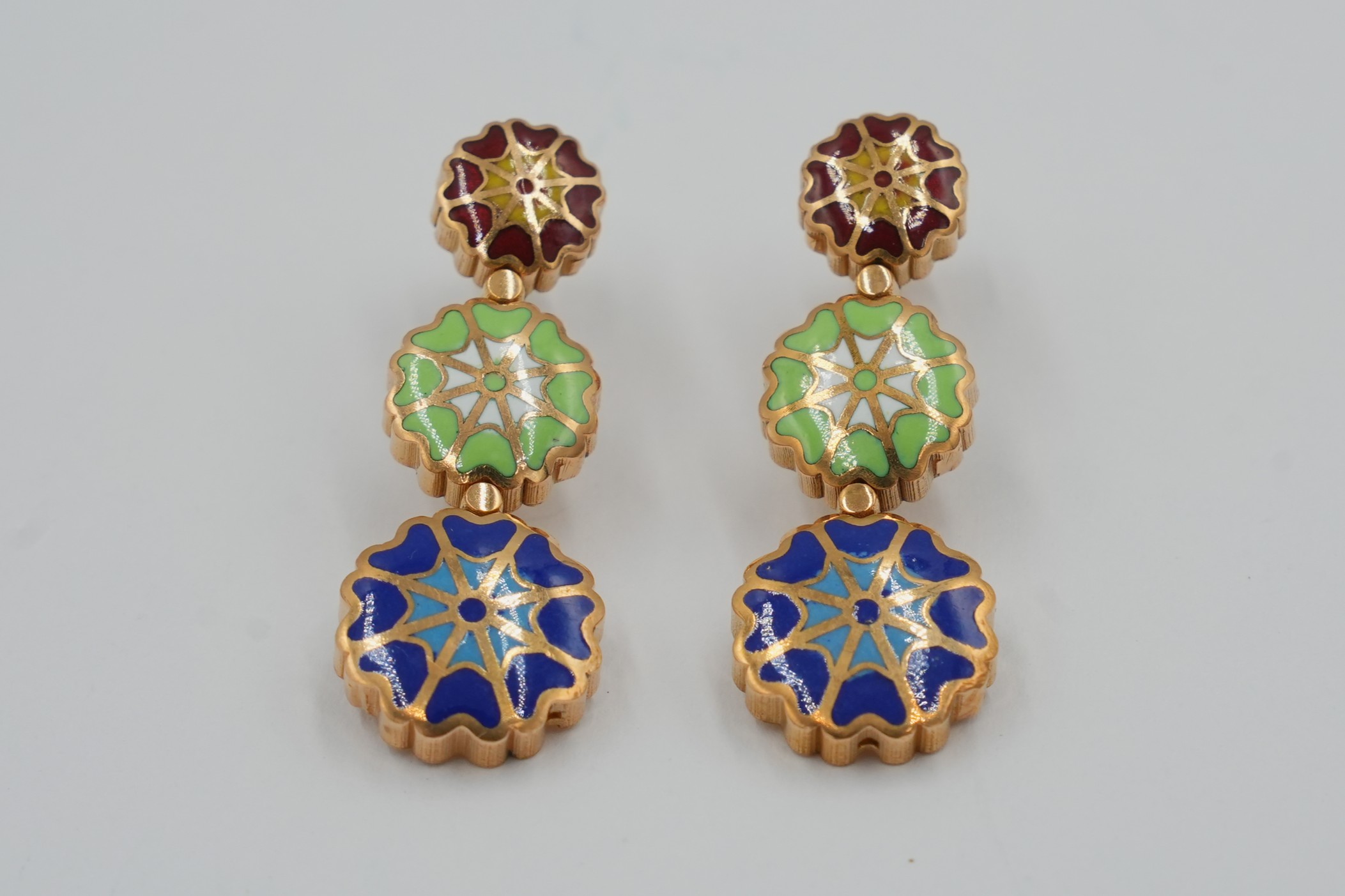 Mena Medallion Earrings