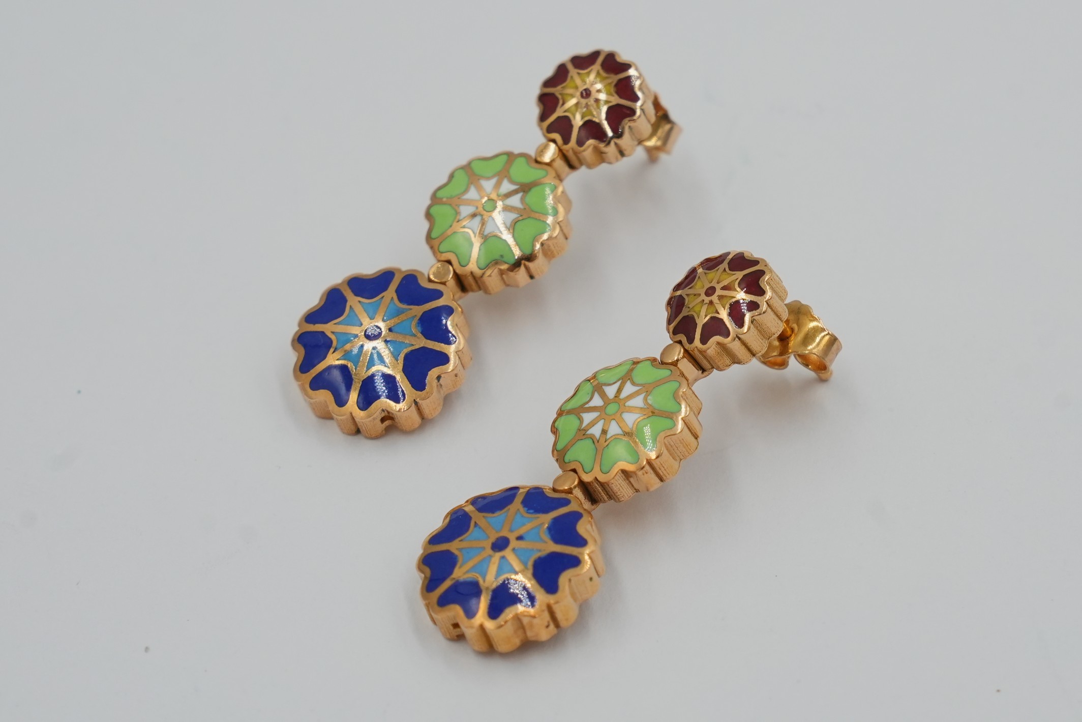 Mena Medallion Earrings