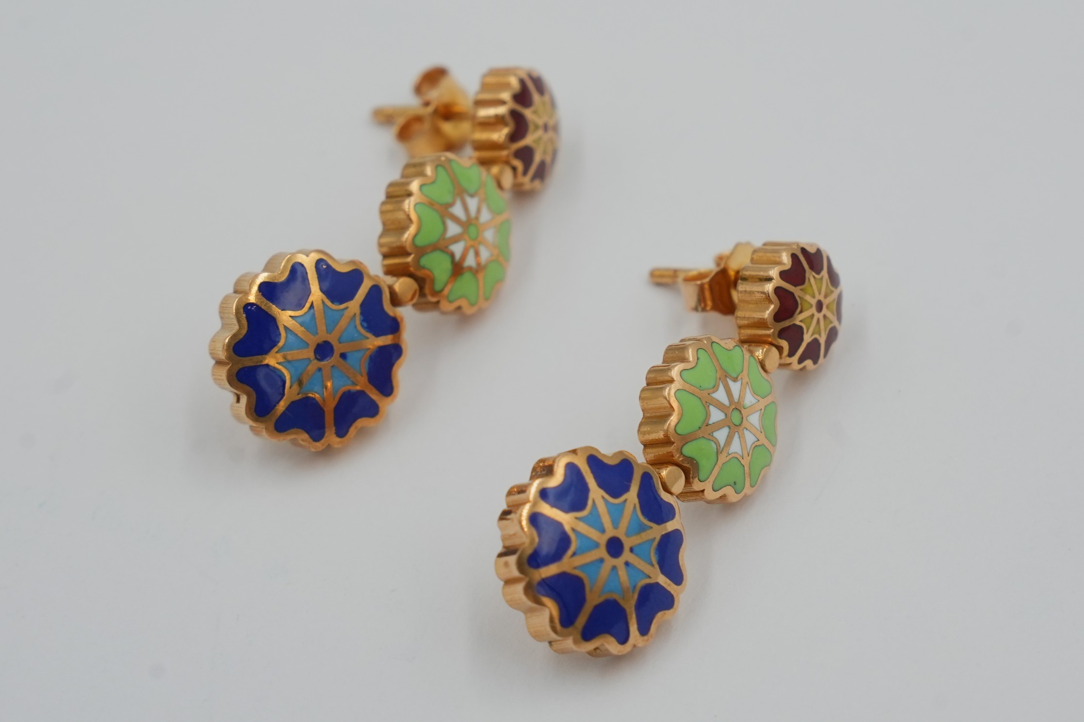 Mena Medallion Earrings