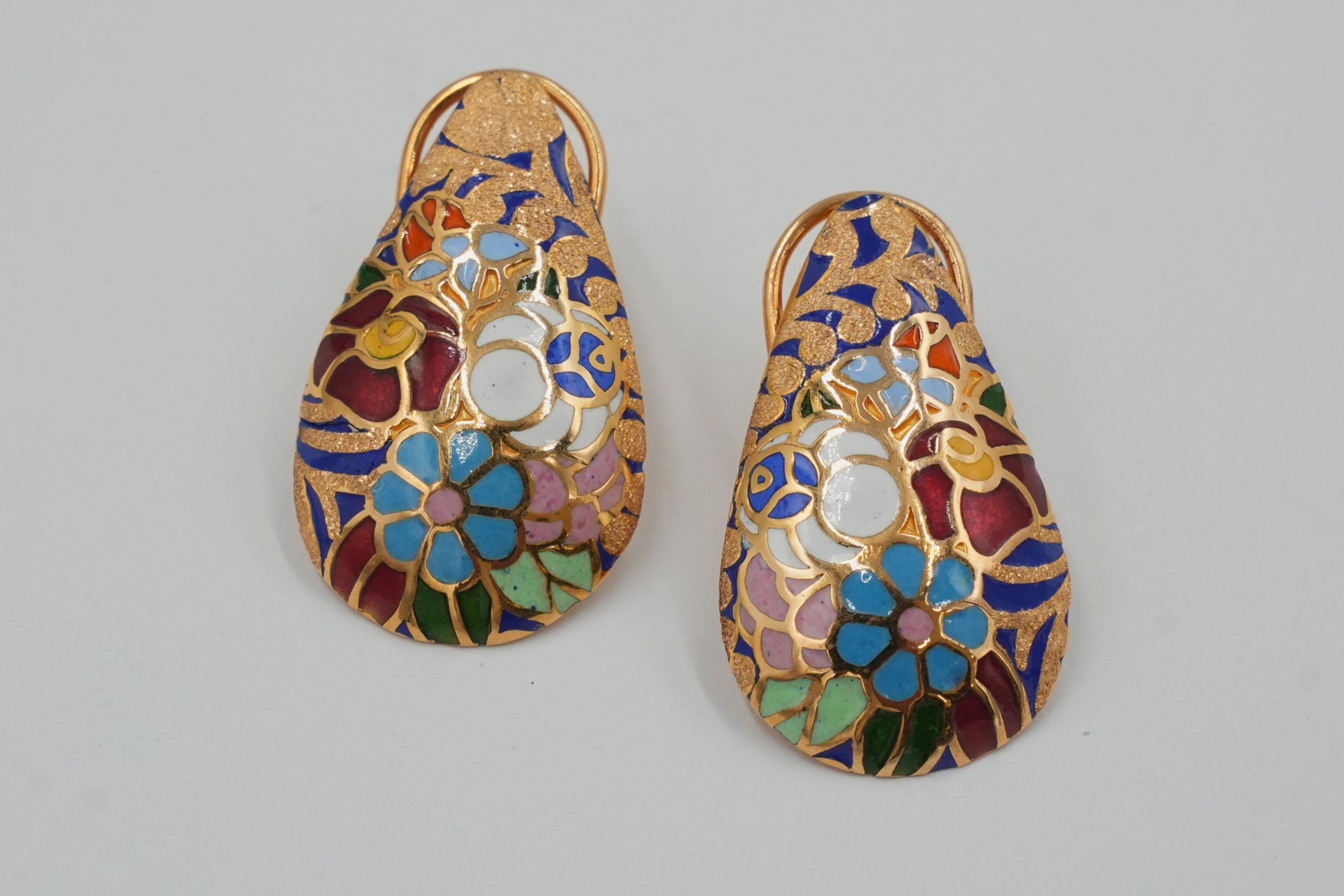 The Mosaic Teardrop earring