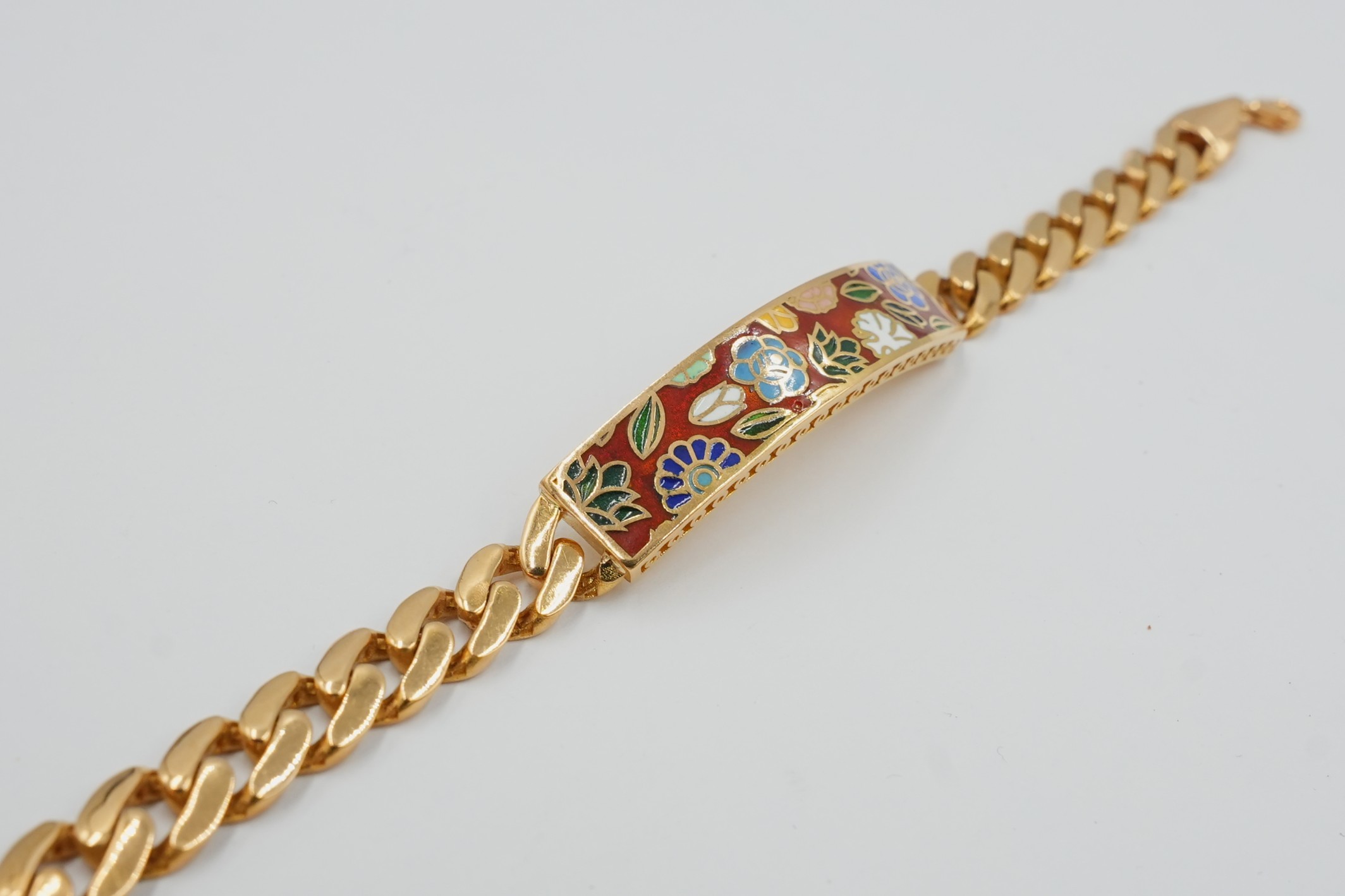 Heritage Red Meena Bracelet