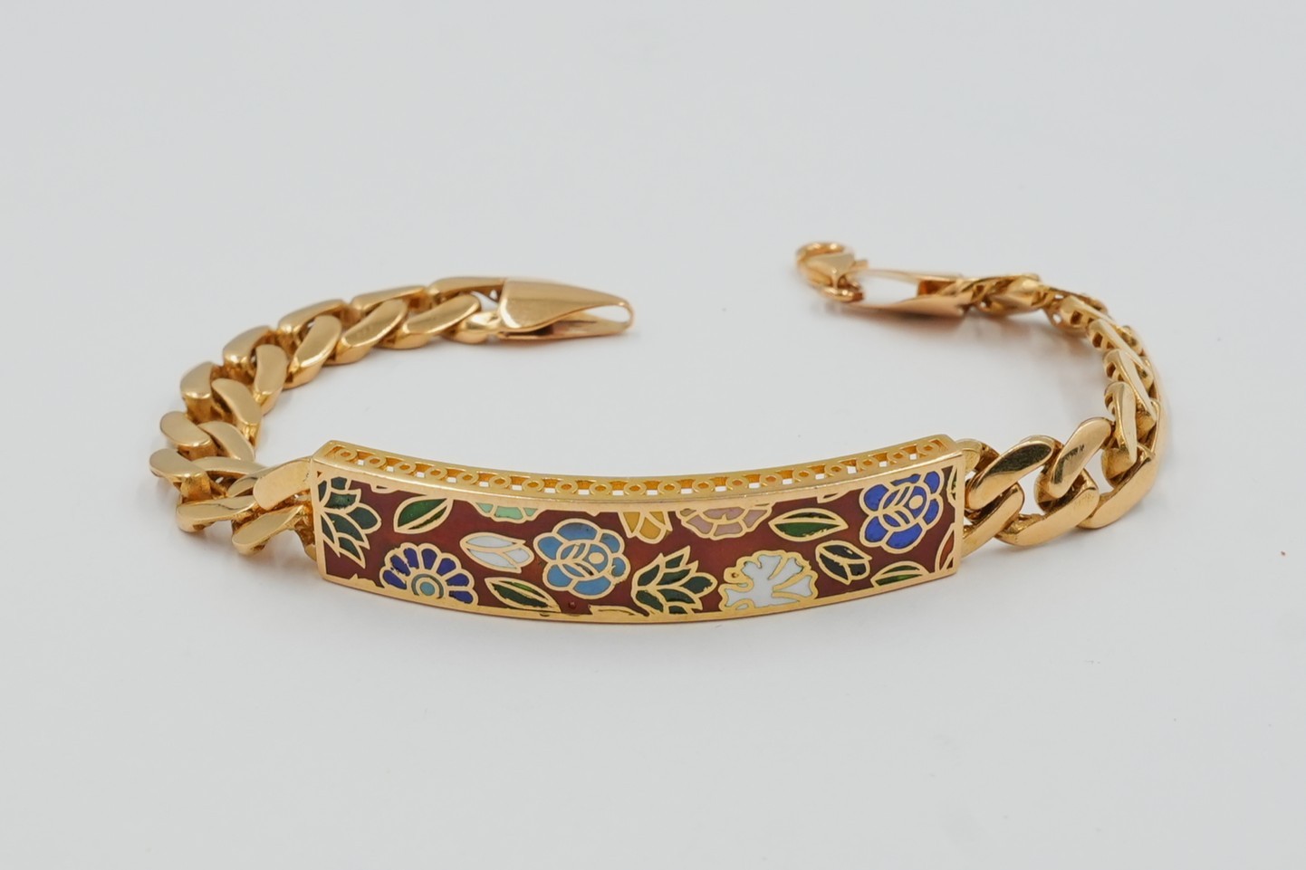 Heritage Red Meena Bracelet