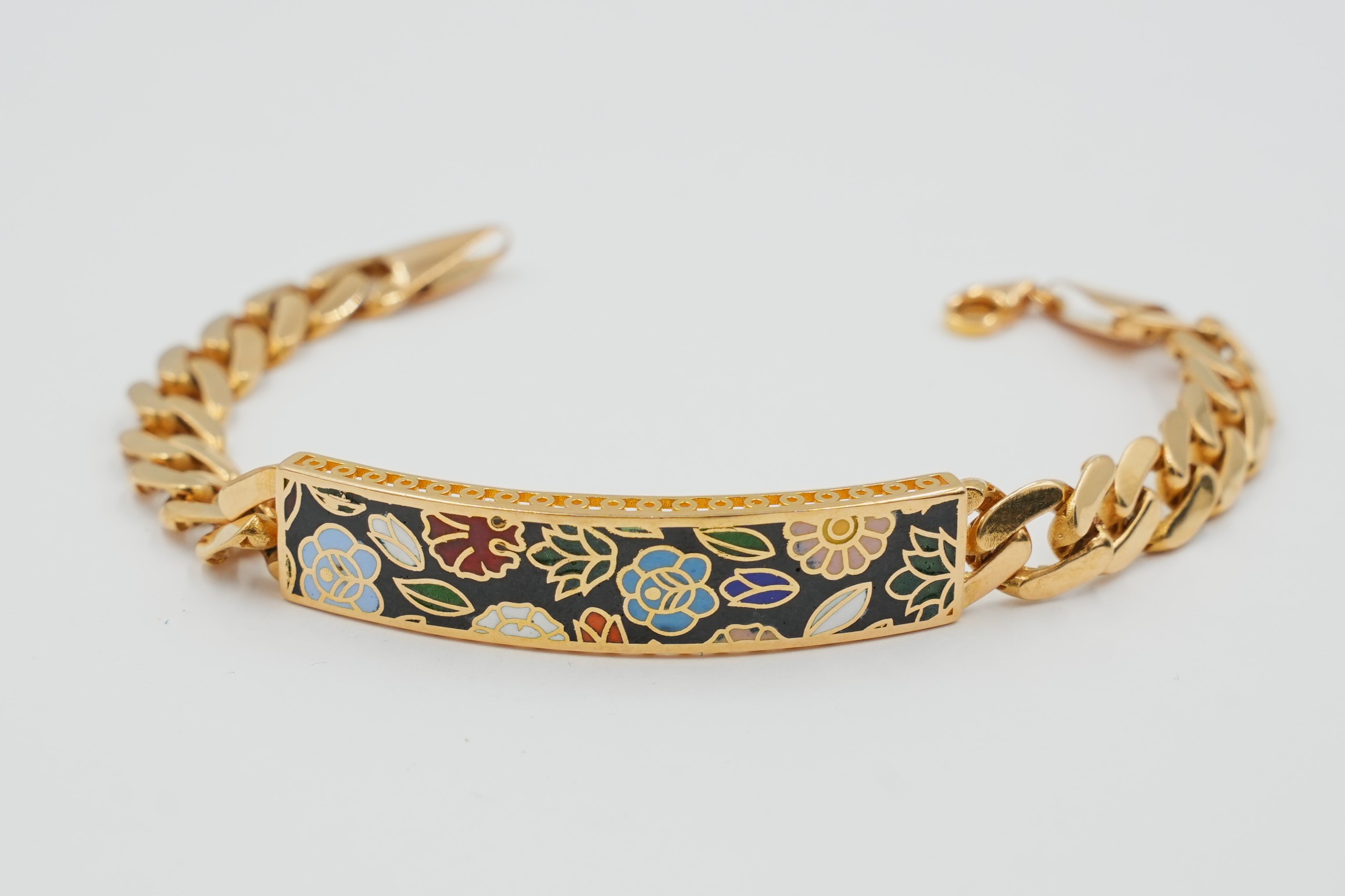 Heritage Black Meena Bracelet