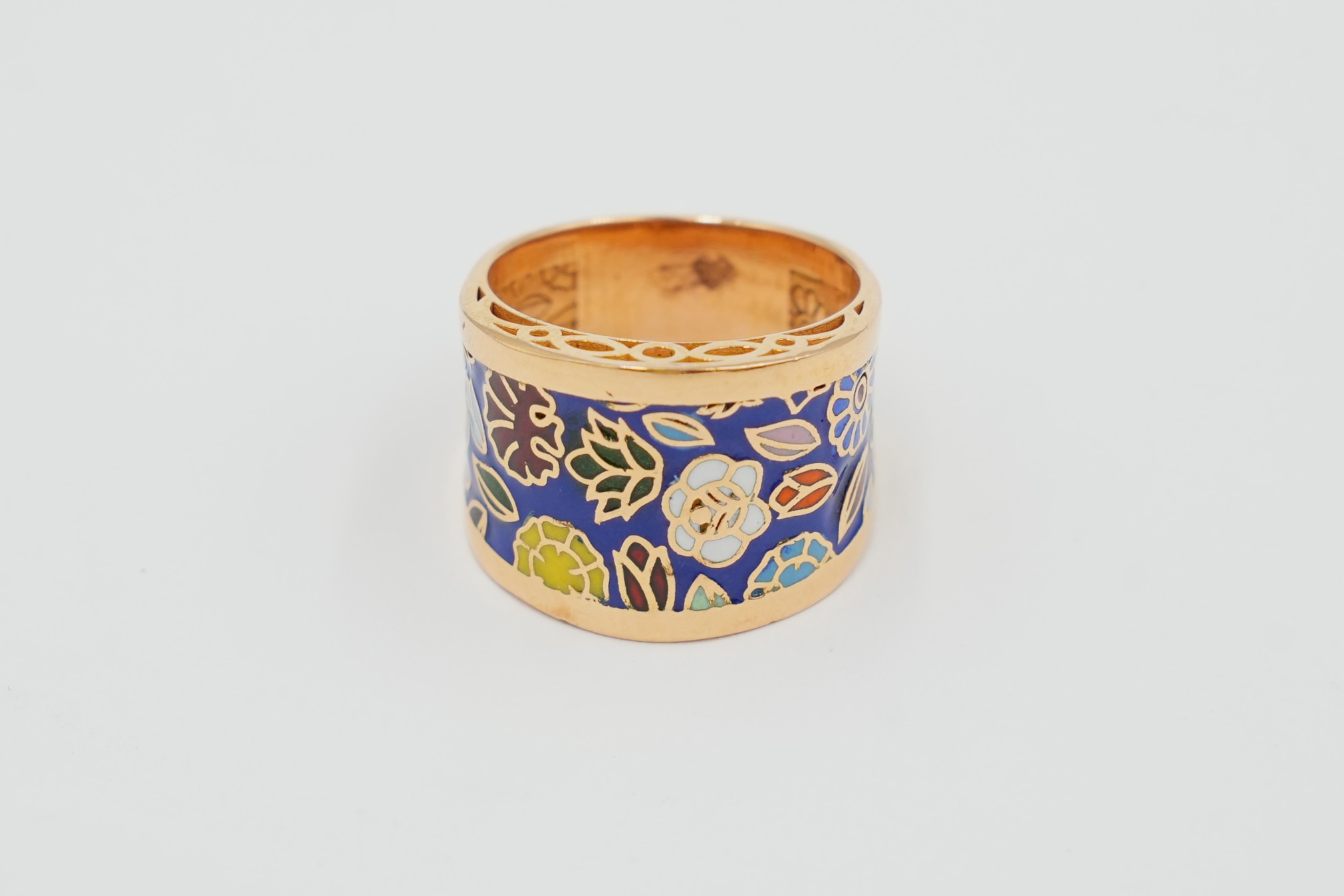 The Heritage Dark-blue Mina Ring