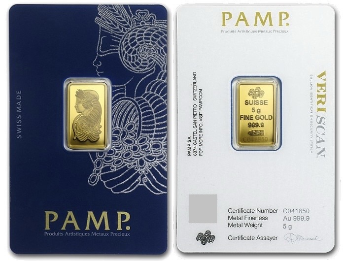 5g Gold Bar 24K