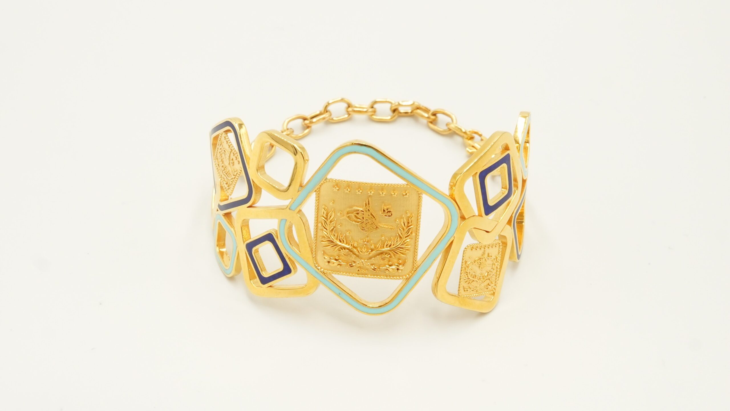 Geometric Coin Bracelet 202661