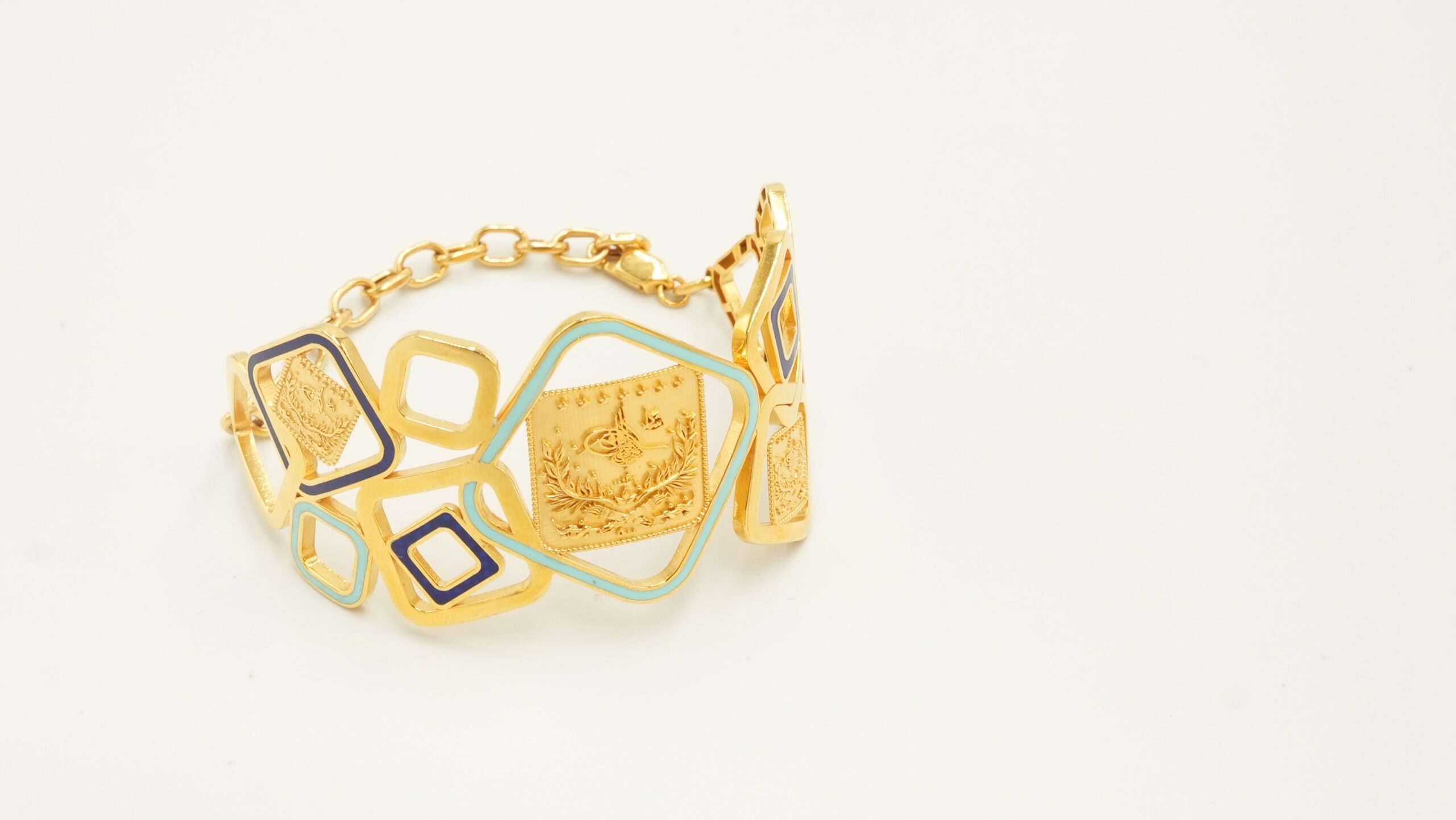 Geometric Coin Bracelet 202661