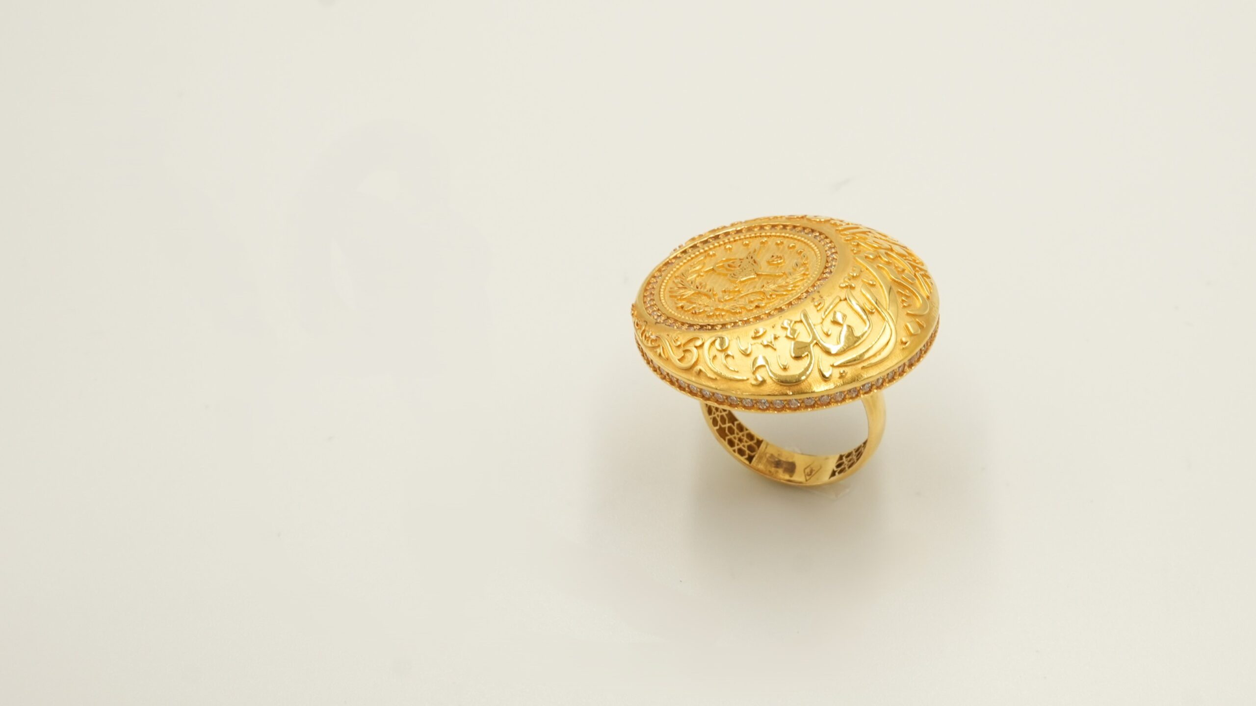 The Sultan's Heritage Gold Coin Ring 200499