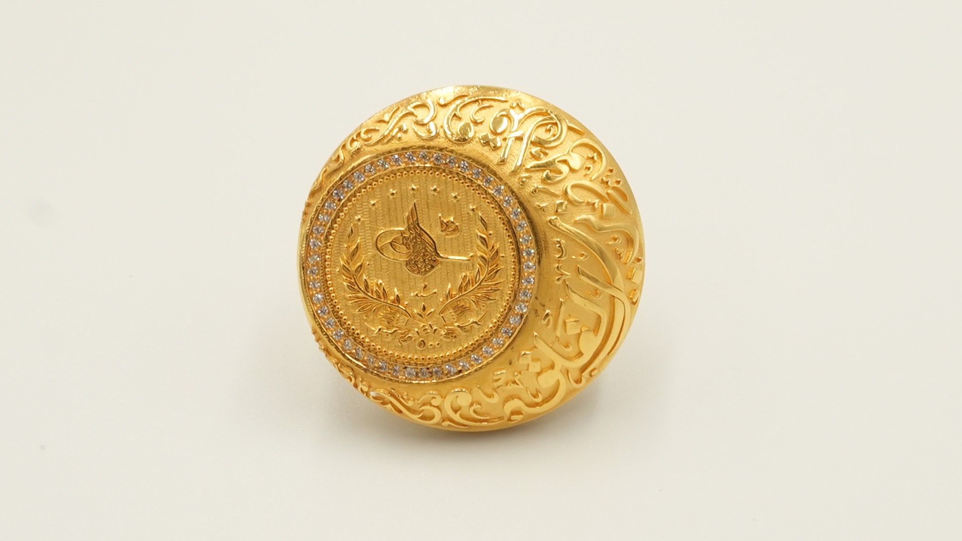 The Sultan's Heritage Gold Coin Ring 200499