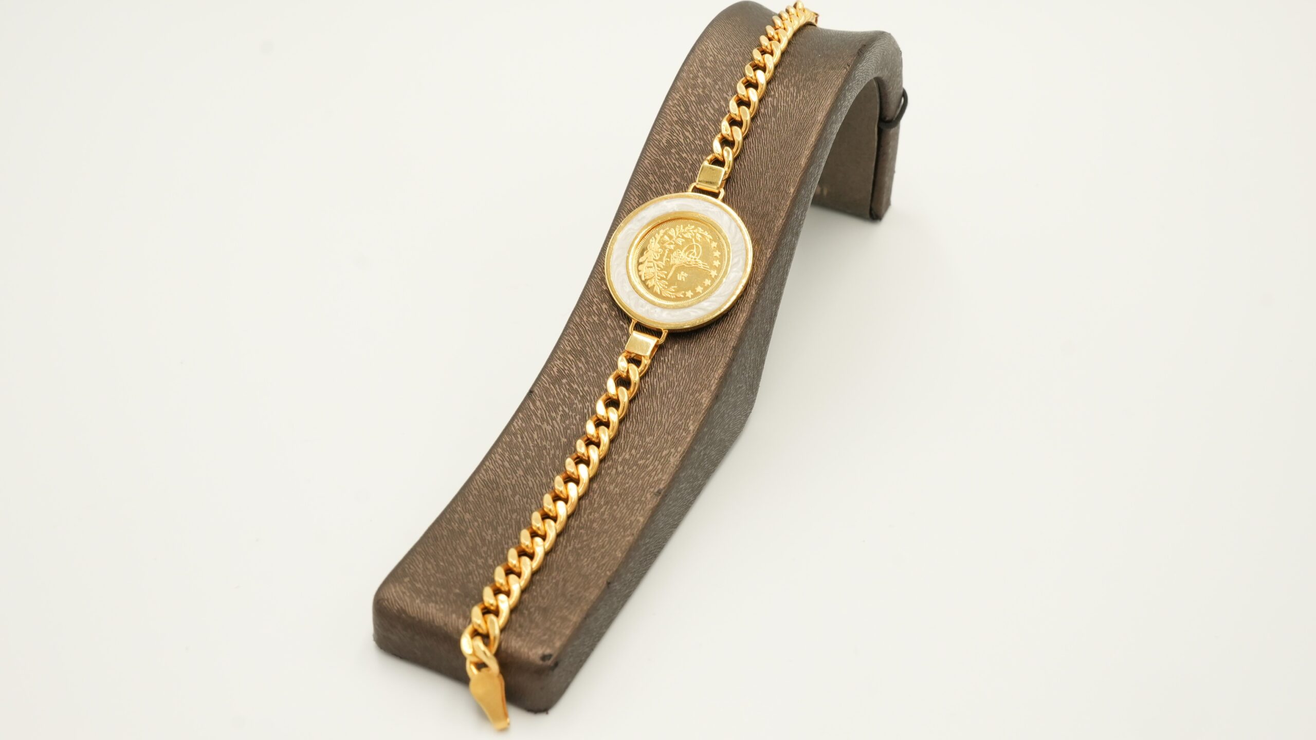 Half-Lira Coin Bracelet