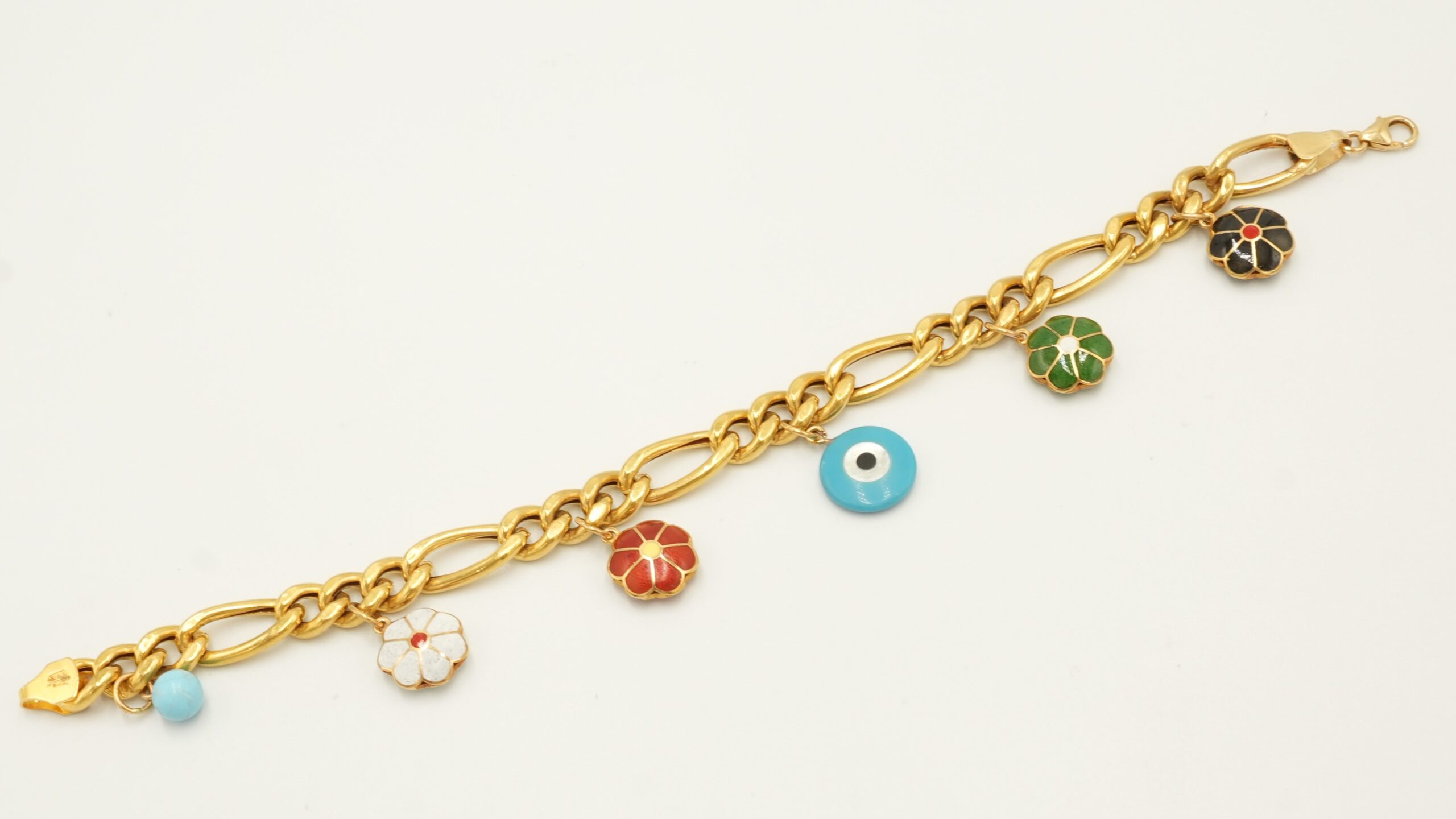 Gold Flower Bracelet 201290
