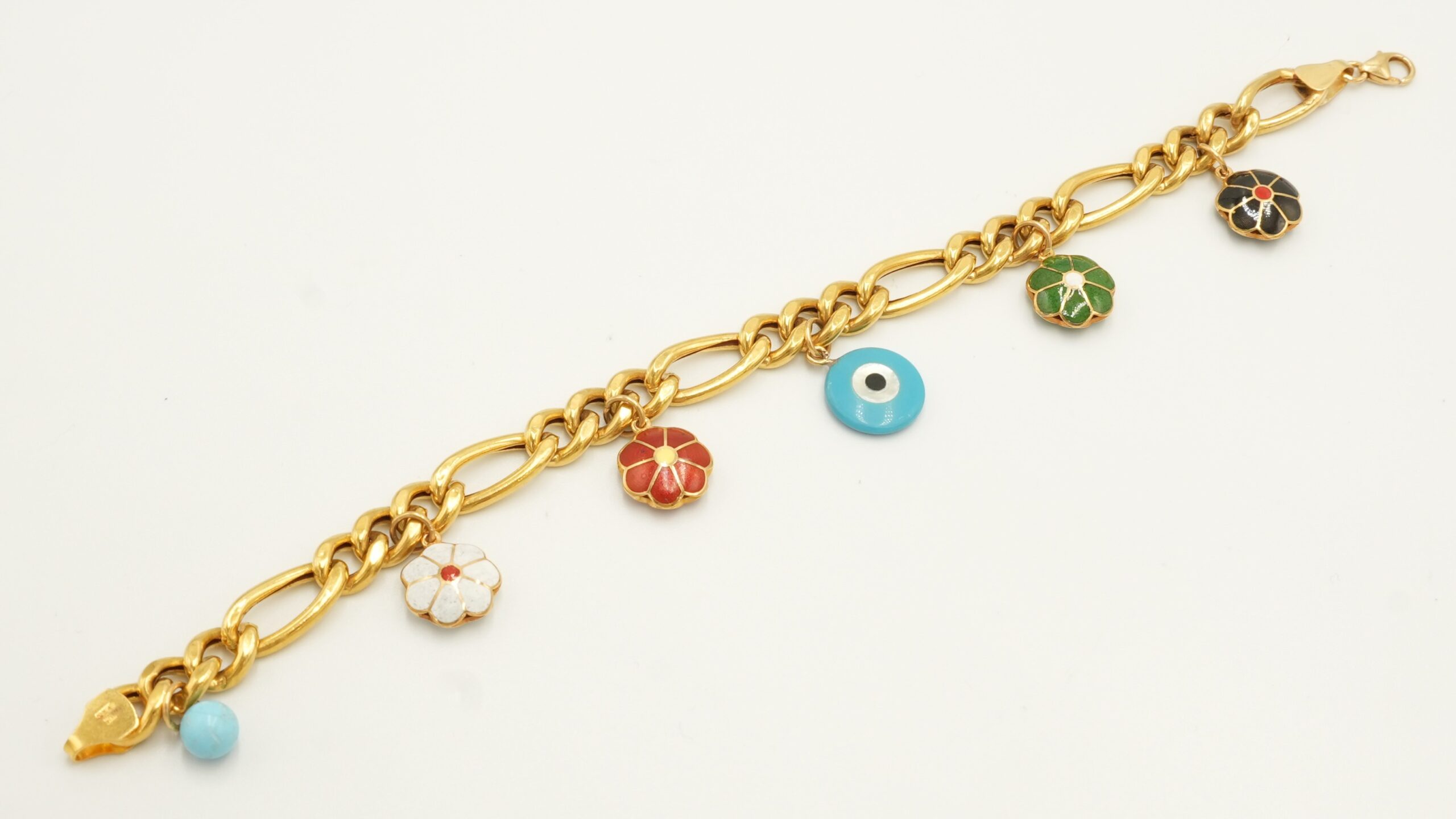Gold Flower Bracelet 201290
